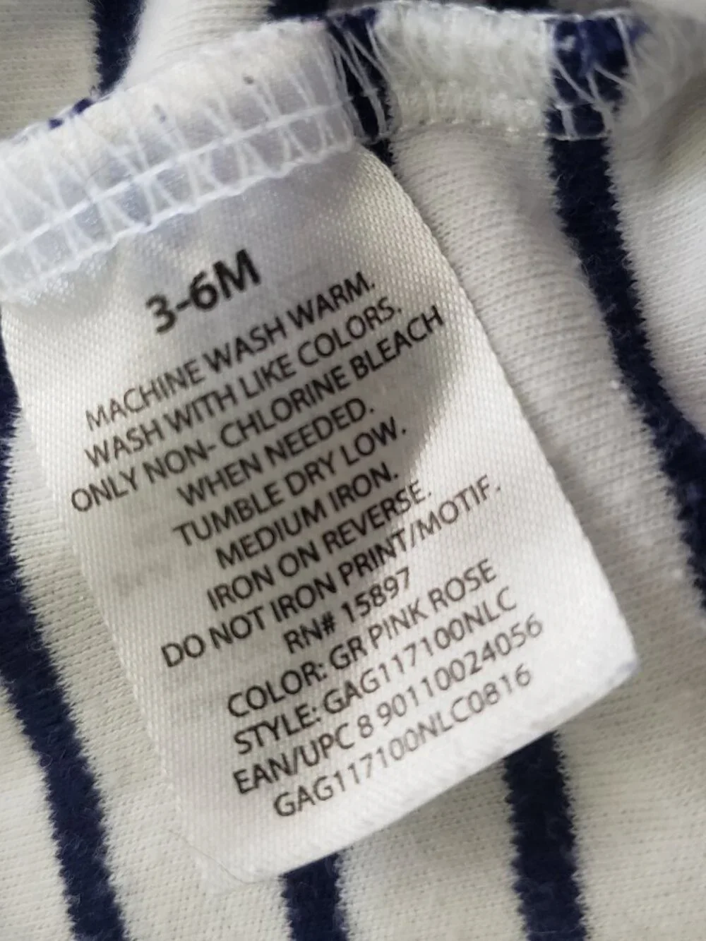Garanimals Ladybug Baby Footie Size 3-6M